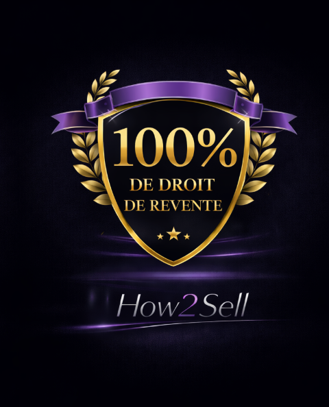 Accompagnement + Formation + Droit de Revente + Accès groupe VIP